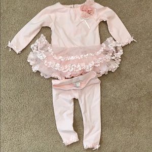 Two piece baby girl outfit